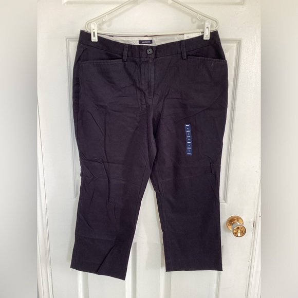 ☀️3/$25☀️ Lands' End mid-rise capri pants (#14a9) - Picture 1 of 5